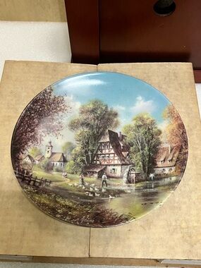 Vintage porcelain plate